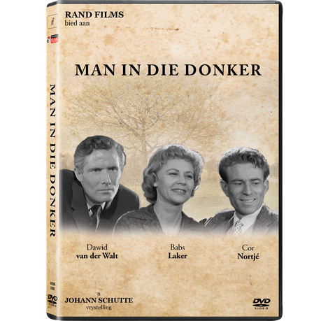 MAN IN DIE DONKER South African Film USED