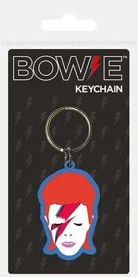 DAVID BOWIE Aladdin Sane Rubber Keychain
