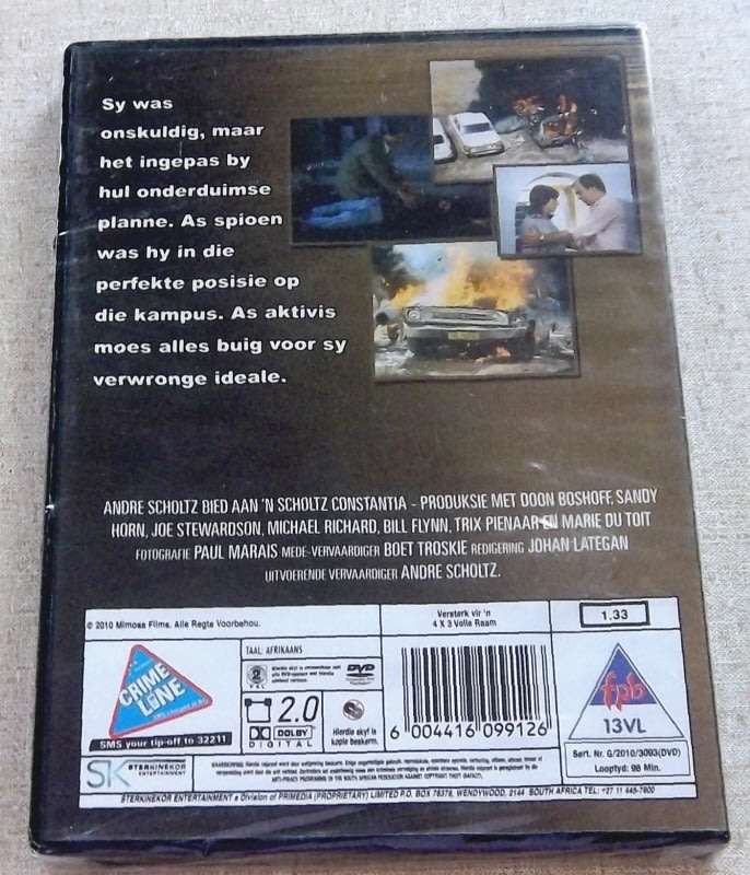 APRIL 1980 DVD South African Film