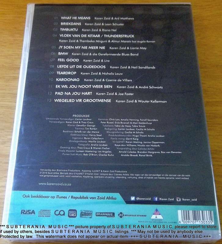KAREN ZOID Republiek van Zoid Afrika Vol.4 DVD SOUTH AFRICA Region 2 PAL