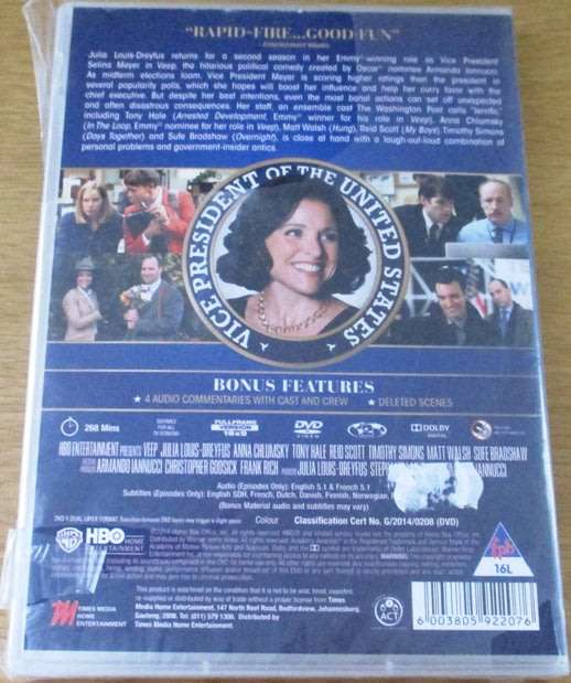 VEEP The Complete Season 2
