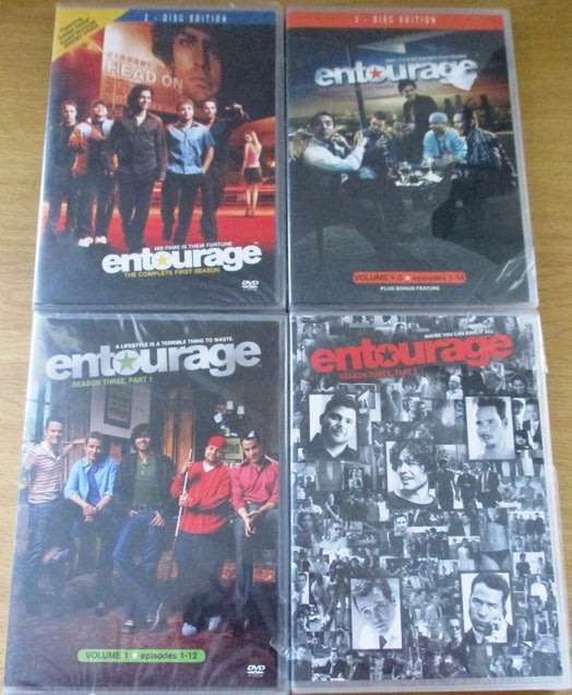 ENTOURAGE Complete Seasons 1-3 DVD
