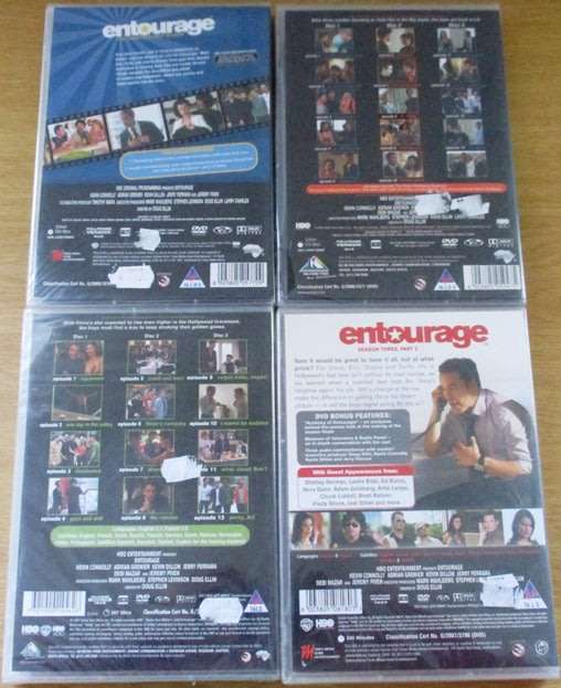 ENTOURAGE Complete Seasons 1-3 DVD