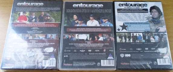 ENTOURAGE Complete Seasons 5-7 DVD