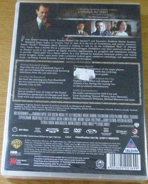 BOARDWALK EMPIRE Complete Season 1 DVD SEALED