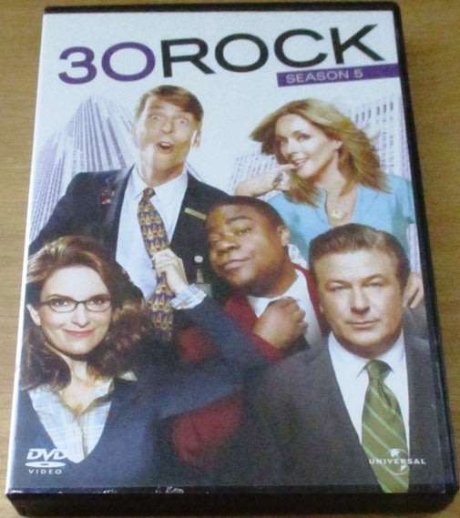30 ROCK Season 5 DVD Tina Fey Alec Baldwin
