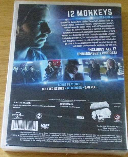 12 MONKEYS Season 2