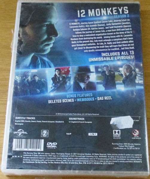 12 MONKEYS Season 2