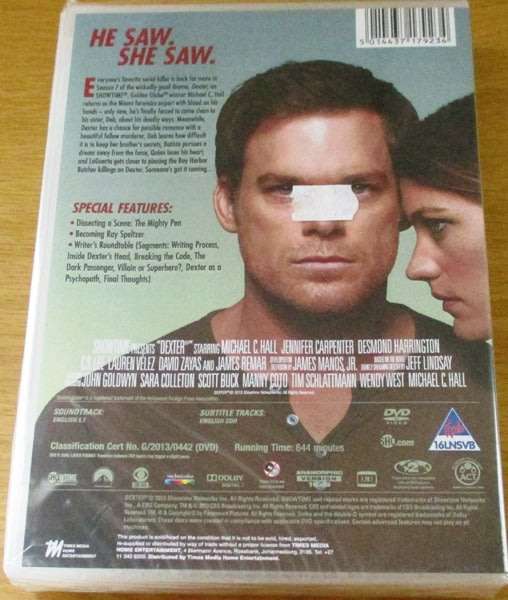 DEXTER The Complete Seventh Season 7