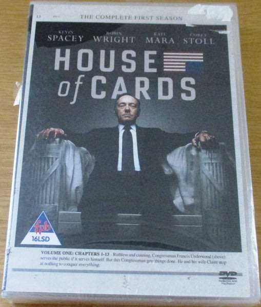 HOUSE OF CARDS The Complete First Season 1 DVD