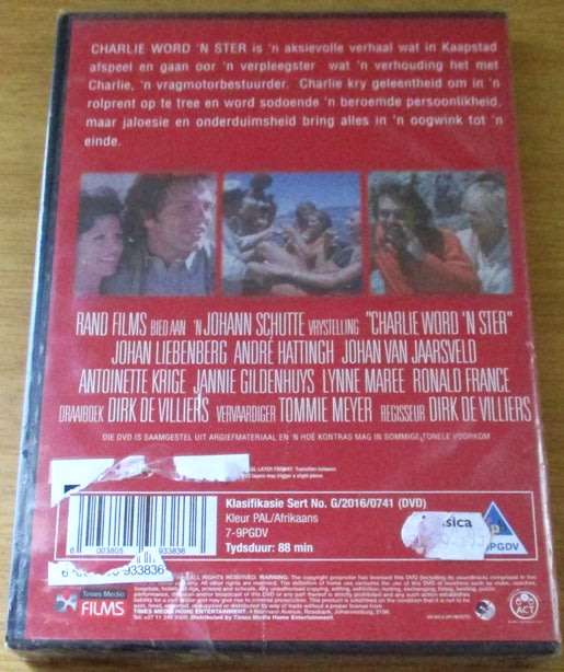 CHARLIE WORD `n STER South African Film