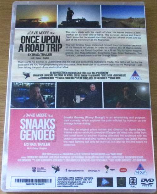 SNAAKS GENOEG / ONCE UPON A ROAD TRIP South African Film