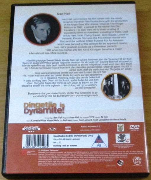 DINGETJIE IS DYNAMITE South African Film