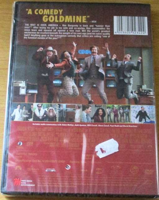 ANCHORMAN 2 The Legend Continues DVD