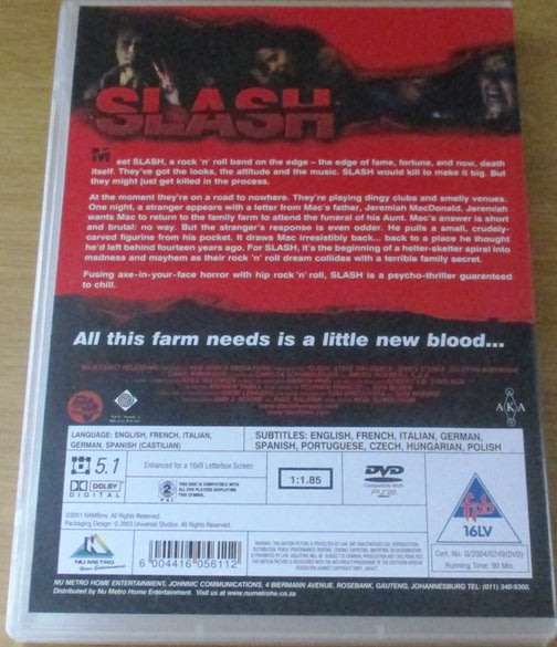 SLASH It`s Harvest Time DVD
