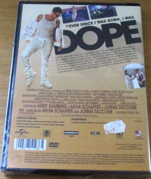 POPSTAR Never Stop Never Stopping  DVD    [EXTREMELY FUNNY MOVIE]