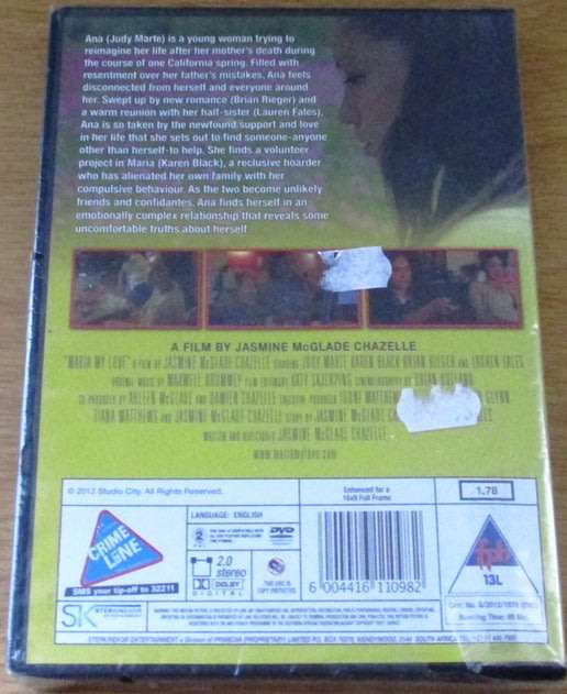 MARIA MY LOVE  DVD Judy Marte Karen Black