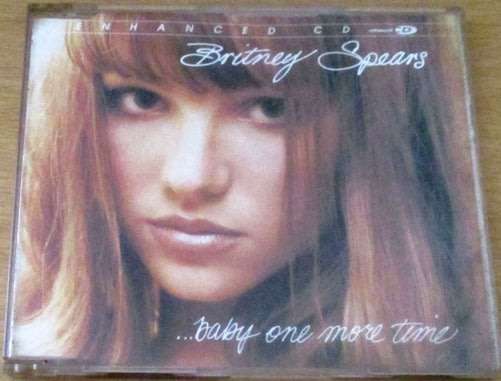 BRITNEY SPEARS Baby One More Time CD Single  [Shelf G Box 3]