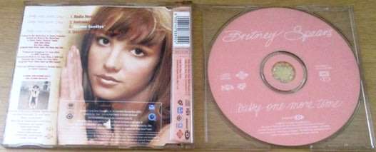 BRITNEY SPEARS Baby One More Time CD Single  [Shelf G Box 3]