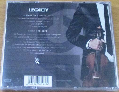 DAVID GARRETT Legacy Beethoven Violin Concerto [Shelf G Box 3]