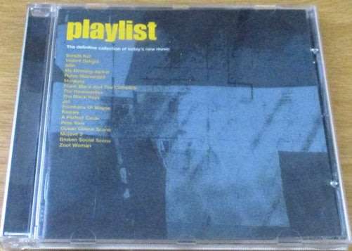 PLAYLIST Definitive Collection of Today`s New Music  [Shelf G Box 4]