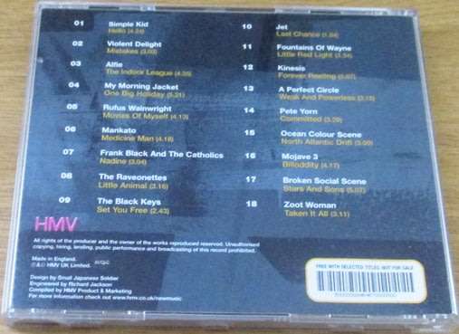 PLAYLIST Definitive Collection of Today`s New Music  [Shelf G Box 4]