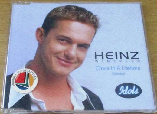 HEINZ WINCKLER Once is a Lifetime / Soledad CD Single [Shelf G box 24 + main stock room]