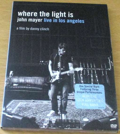 JOHN MAYER Where the Light is John Mayer Live in Los Angeles DVD