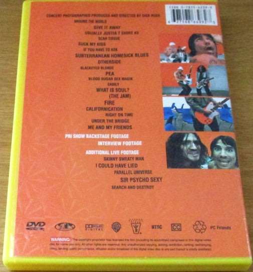 RED HOT CHILI PEPPERS Off The Map    DVD