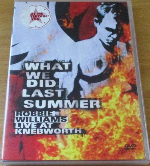 ROBBIE WILLIAMS What We Did Last Summer Live at Knebworth 2xDVD