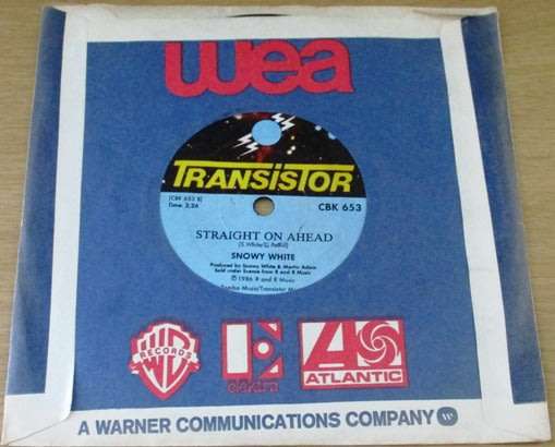 SNOWY WHITE For You 7` single VINYL record