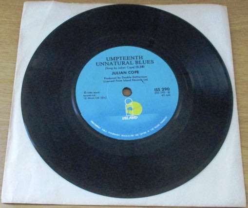 JULIAN COPE World Shut Your Mouth 7` single VINYL record