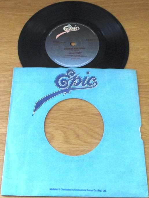 URIAH HEEP Rock Arama / Backstage Girl 7` single VINYL record