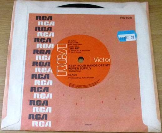 SLADE My Oh My 7` single VINYL record