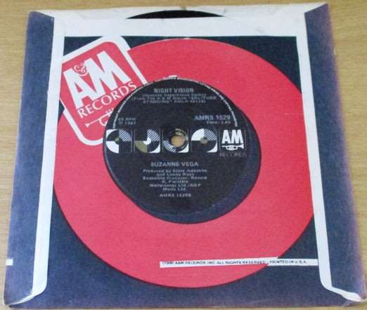 SUZANNE VEGA Luka 7" single VINYL record