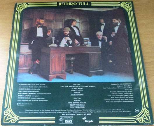 JETHRO TULL Heavy Horses VINYL record