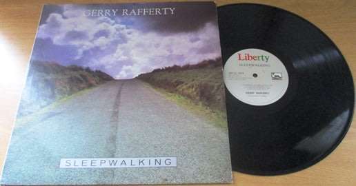 GERRY RAFFERTY Sleepwalking VINYL record