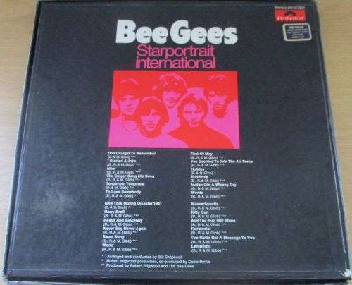 BEE GEES Starportrait International 2xLP VINYL record