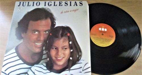 JULIO IGLESIAS De Nina a Myier VINYL record