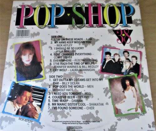 POP SHOP 38  VINYL record