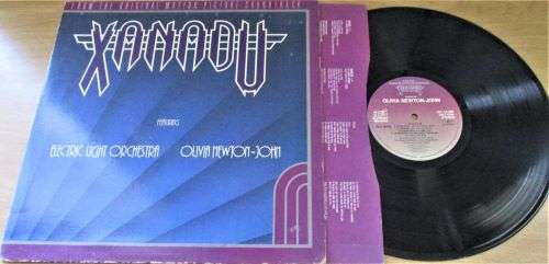 XANADU O.S.T. ELO + Olivia Newton John  VINYL record