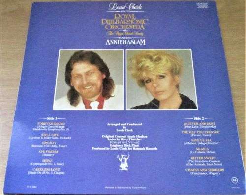 LOUIS CLARK + ROYAL PHILHARMONC ORCHESTRA Still Life VINYL record