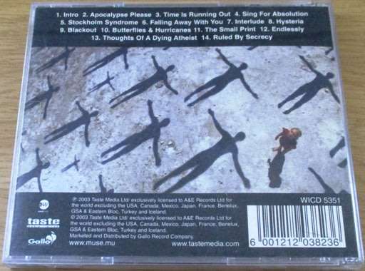 MUSE Absolution [Shelf G Box 4]