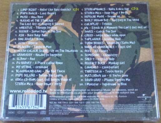 RELOADED 3 Rock Compilation [Shelf G Box 21]