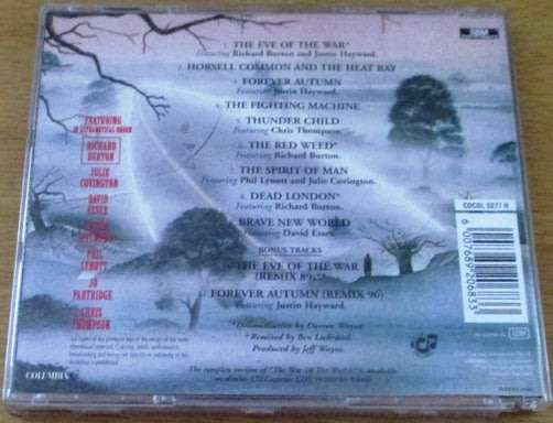 HIGHLIGHTS FROM WAR OF THE WORLDS O.S.T. [Shelf G Box 21]