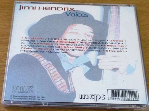 JIMI HENDRIX Voices  [Shelf G Box 12]