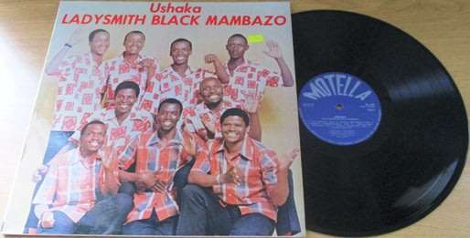 LADYSMITH BLACK MAMBAZO Ushaka Original 1977 South African Pressing VINYL RECORD