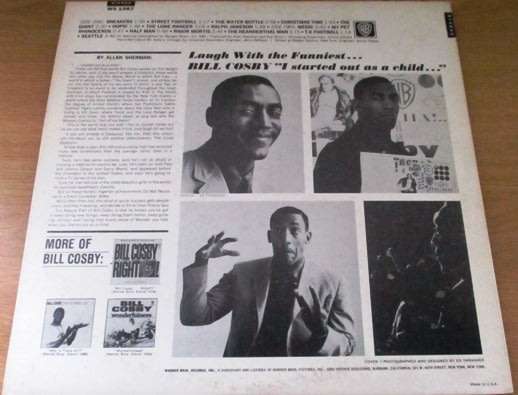 BILL COSBY I Started as a Child  VINYL RECORD