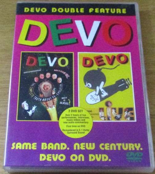 DEVO The Complete Truth about De-Evolution + Devo Live 2xDVD