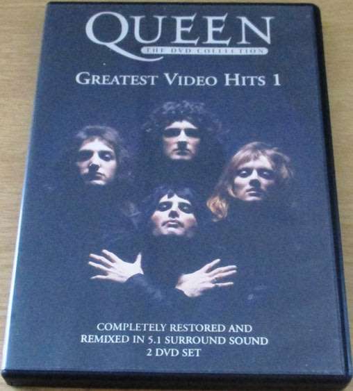 QUEEN Greatest Video Hits 1  2xDVD